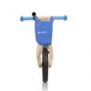 Bicicleta de lemn fara pedale pentru baieti 12 inch Moni Woody albastru 3
