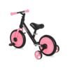 Bicicleta fara pedale pentru fete 11 inch Lorelli Energy 2020 negru roz cu roti ajutatoare 2
