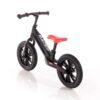 Bicicleta fara pedale unisex 12 inch Lorelli Q Play Racer negru si rosu 2