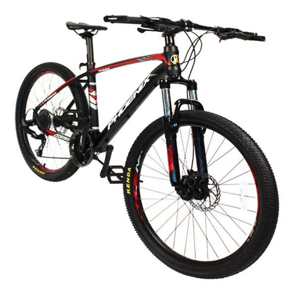 Bicicleta mountain bike roti 26 inch 27 viteze s ride frane pe disc rosu
