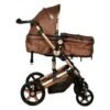 Carucior 2 in 1 reversibil X2 Chocolate Gold 0 36 luni BUF BOOF 4