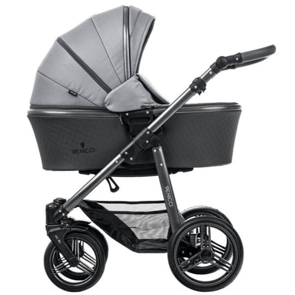 Carucior 3 in 1 Venicci Carbo Natural Grey