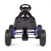 Kart cu pedale pentru copii cu roti gonflabile Top Racer Blue 1