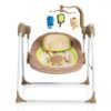 Leagan electric cu conectare la priza Baby Swing Cappucino 3