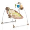 Leagan electric cu conectare la priza Baby Swing Cappucino 4