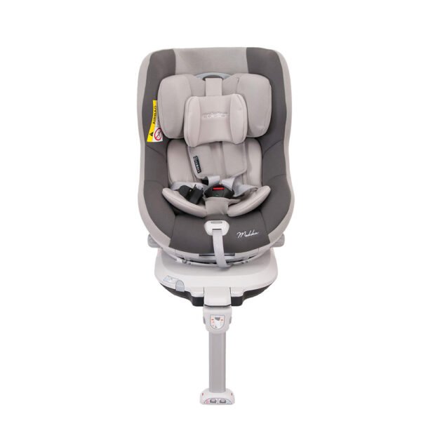 Scaun auto MOKKA rotativ 360 grade cu ISOFIX 0 18 kg Gri Coletto