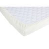 Set 4 x cearceaf cu elastic pt patut de 120x60 cm cappucinocremalbverde 1