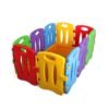 Tarc de joaca pentru copii modular Colorful Nest 130 x 85 x 60 cm 10 piese multicolor 1