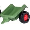 Tractor Fendt Vario 516 cu pedale si remorca Rolly Toys Verde 5