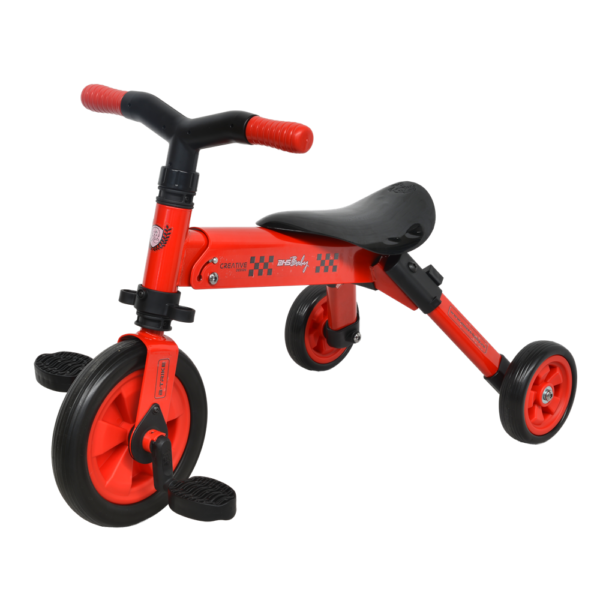 Tricicleta 2 In 1 B trike Rosu