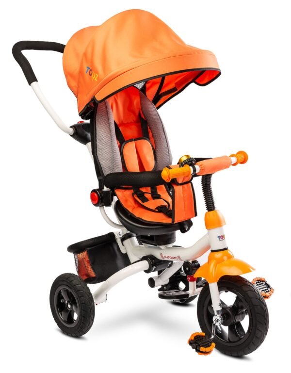 Tricicleta pliabila cu scaun reversibil toyz wroom orange 13